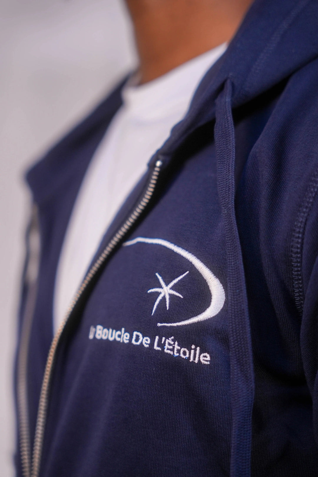 Sweat Zippé Unisexe Premium - La Boucle de l'Étoile