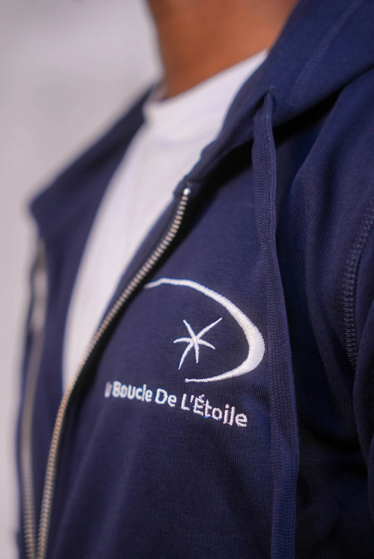 Sweat Zippé Unisexe Premium - La Boucle de l'Étoile