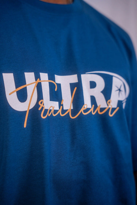 Tee-Shirt Ultra Trail Oversize Encre - La Boucle de l'Étoile