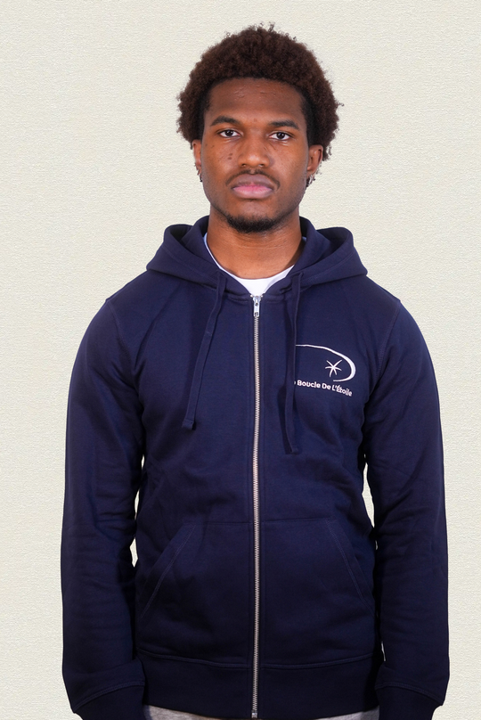 Sweat Zippé Unisexe Premium - La Boucle de l'Étoile