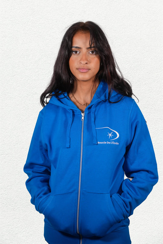 Sweat Zippé Unisexe Premium - La Boucle de l'Étoile