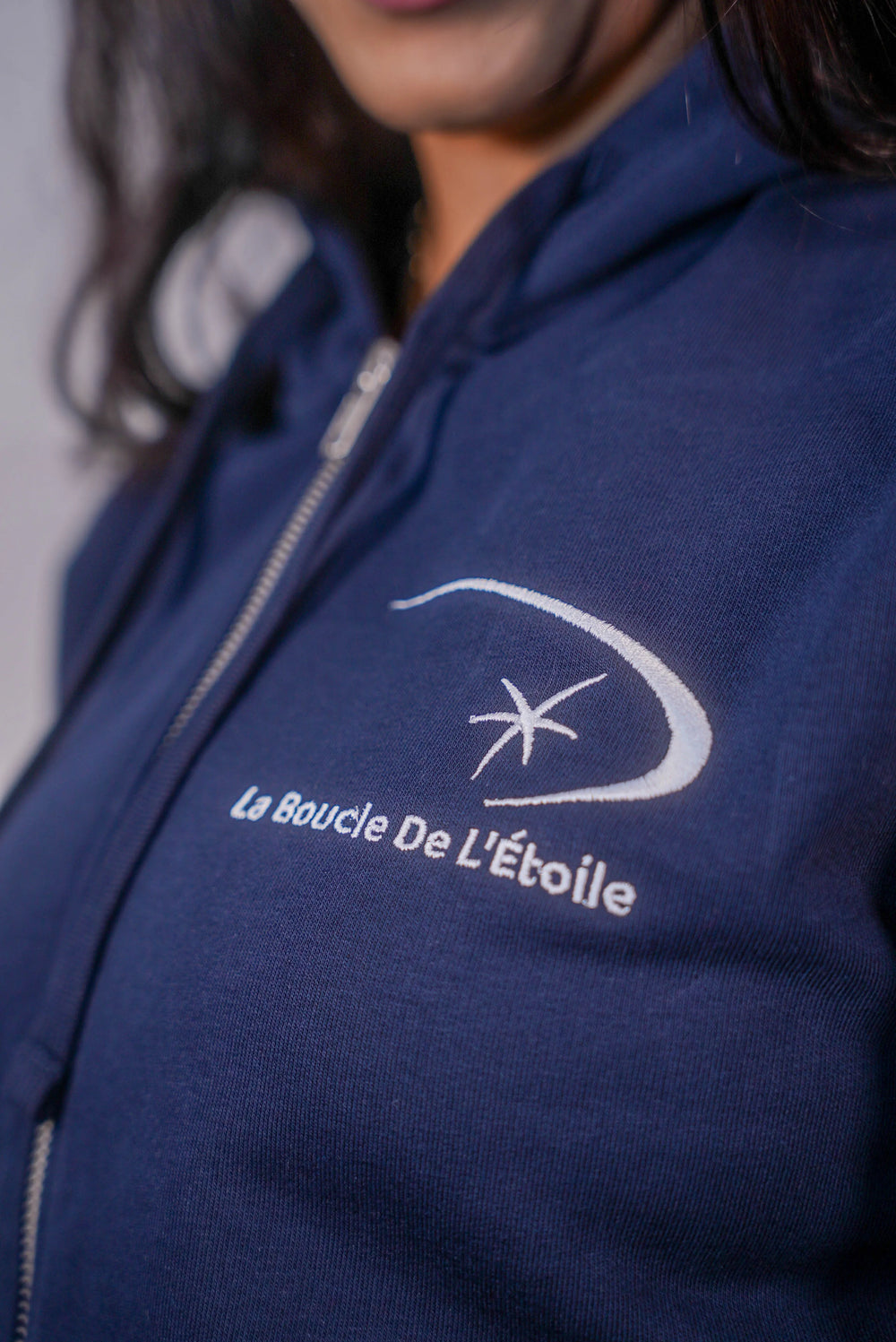 Sweat Zippé Unisexe Premium - La Boucle de l'Étoile