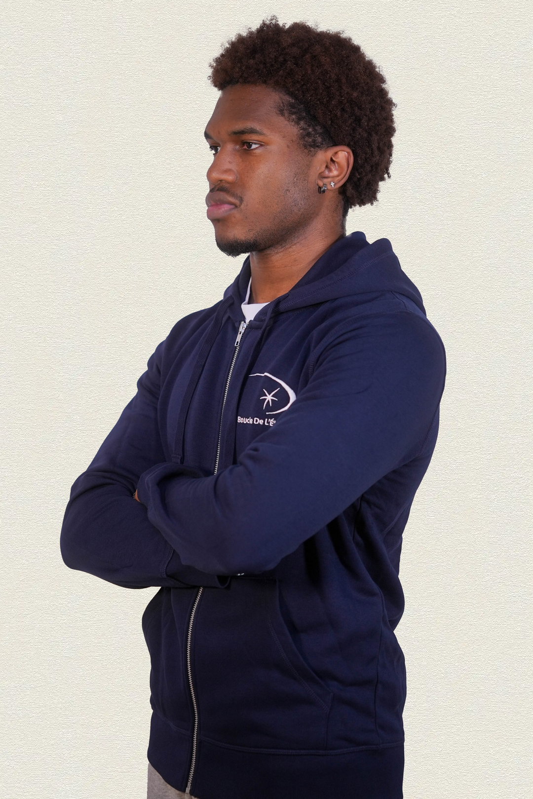 Sweat Zippé Unisexe Premium - La Boucle de l'Étoile