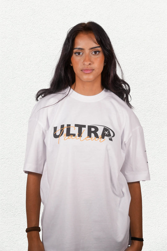 Tee-Shirt Ultra Trail Oversize Coconut- La Boucle de l'Étoile